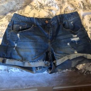 Jean shorts